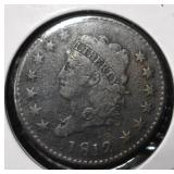 1812 CLASSICA HEAD LARGE CENT VF