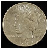 1934-D PEACE DOLLAR