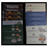 (16) UNCIRCULATED MINT COIN SETS