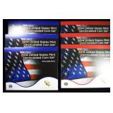 (3) 2014-P&D UNCIRCULATED MINT COIN SETS