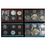 1968 & (3) 1976 US MINT SETS