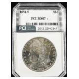 1881-S MORGAN DOLLAR PCI SUPERB GEM BU