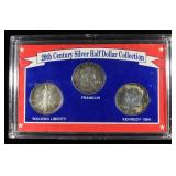 20TH CENTURY SILVER HALF DOLLAR COLLECTION