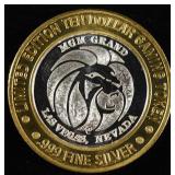 EFX .999 SILVER CASINO TOKEN