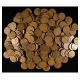 (200) 39'S WHEAT CENTS