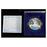 COLOR 2000 1 OZ 0.999 SILVER ROUND