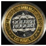 GOLDEN NUGGET .999 SILVER CASINO TOKEN