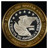 IMPERIAL PALACE .999 SILVER CASINO TOKEN