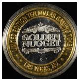 GOLDEN NUGGET .999 SILVER CASINO TOKEN