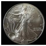 2003 AMERICAN SILVER EAGLE