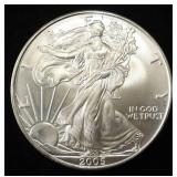 2005 AMERICAN SILVER EAGLE