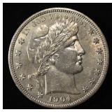 1904-O BARBER HALF DOLLAR BU