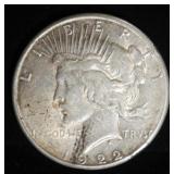 1922-S PEACE DOLLAR