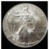 2002 AMERICAN SILVER EAGLE