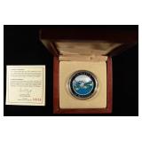 THE ROCKIES 1 OZ 0.999 SILVER ROUND