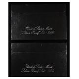(2) 1996 SILVER PROOF SETS
