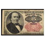 5th ISSUE 25c FRACTIONAL CURRENCY