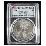 2024 AMERICAN SILVER EAGLE PCGS MS70