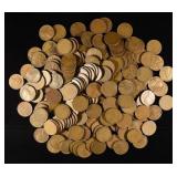 200 'S' MINT WHEAT CENTS