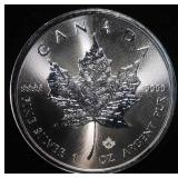 2022 1 OZ .999 SILVER CANADA MAPLE ROUND