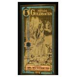 $5 NEVADA GOLDBACKS 1/200TH OZ 24K GOLD NOTE
