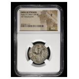 AZES I/II, AFTER C. 58 BC NGC F