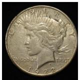1922-S PEACE DOLLAR