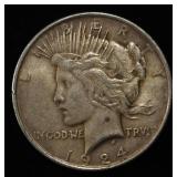 1924 PEACE DOLLAR