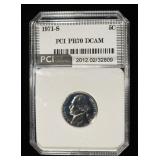 1971-S JEFFERSOM NICKEL PCI PERFECT GEM PROOF DCAM