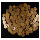 (200) 39'S WHEAT CENTS