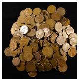 (200) 1955 'S' MINT WHEAT CENT