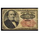 5th ISSUE 25c FRACTIONAL CURRENCY