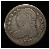 1832 CAPPED BUST DIME VG