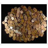 (500) WHEAT CENTS