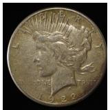 1922-S PEACE DOLLAR