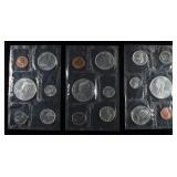 (3) 1965 CANADIAN SILVER PROOFLIKE SETS