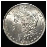 1896 MORGAN DOLLAR CH BU
