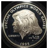 1995 $1 COMMEM SPECIAL OLYMPICS WORLD GAME