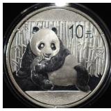 PANDA 1 OZ .999 SILVER ROUND