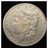 1889-CC MORGAN DOLLAR AU
