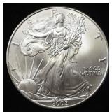 2002 AMERICAN SILVER EAGLE