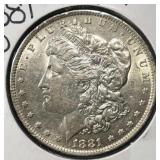 1881-O MORGAN DOLLAR VF