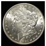 1891-S MORGAN DOLLAR BU