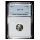 1993-P ROOSEVELT DIME NNC SUPERB GEM BU FB