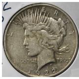 1922-D PEACE DOLLAR