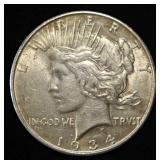 1934-D PEACE DOLLAR