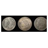 1921-P,D,S MORGAN DOLLAR