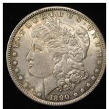 1890 MORGAN DOLLAR GEM ORIG UNC