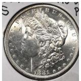 1881-S MORGAN DOLLAR AU-UNC PL