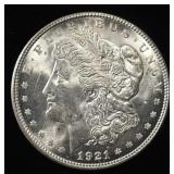 1921-D MORGAN DOLLAR GEM BU